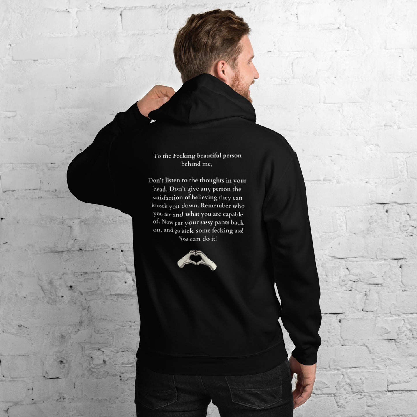 'Dear Fecking Beautiful Person Behind Me' Unisex Hoodie