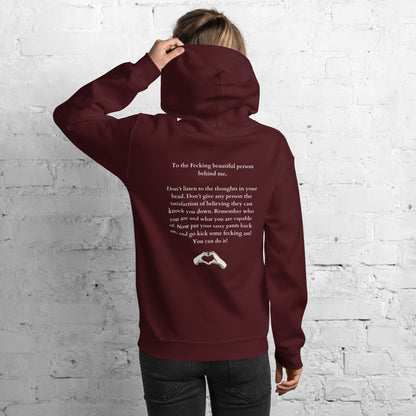 'Dear Fecking Beautiful Person Behind Me' Unisex Hoodie