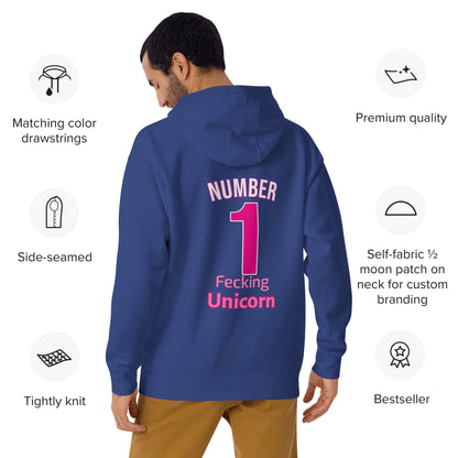 Fecking Unicorn Hoodie by Fecking Tees