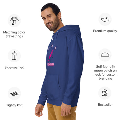 Fecking Unicorn Hoodie by Fecking Tees