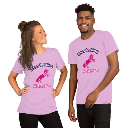 Introducing our "I'm a Fecking Unicorn" T-shirt - a playful and vibrant addition to our Fecking Tees collection! 🦄